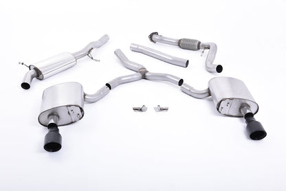 Milltek Sport - Cat Back Exhaust (Multiple Options) Audi A4 B9 2.0TFSI