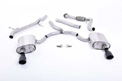 Milltek Sport - Cat Back Exhaust (Multiple Options) Audi A4 B9 2.0TFSI