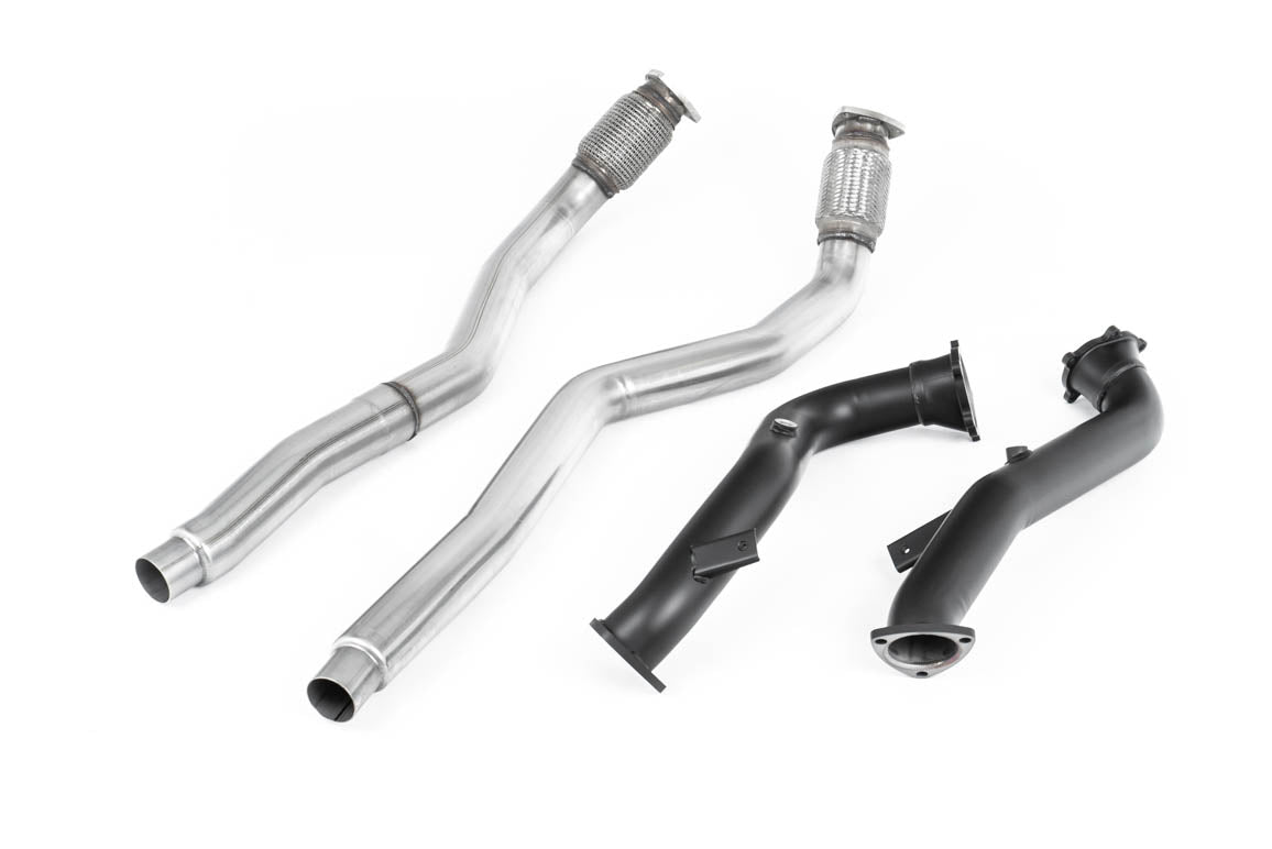Milltek Sport - Downpipe with Decat or Sports cat - Audi RS6 C7 / S6 C7 / RS7 C7 / S7 C7
