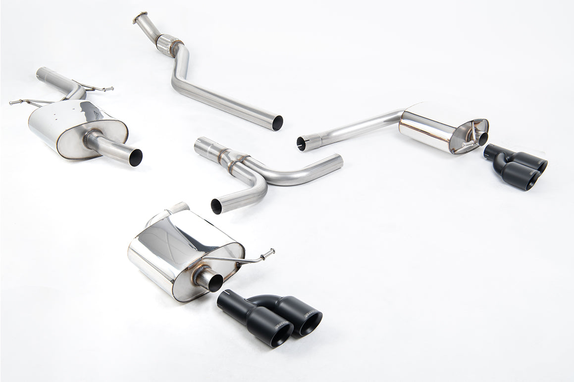 Milltek Sport - Cat Back Exhaust (Multiple Options) Audi A4 B8 2.0TFSI