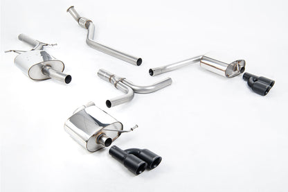 Milltek Sport - Cat Back Exhaust (Multiple Options) Audi A4 B8 2.0TFSI