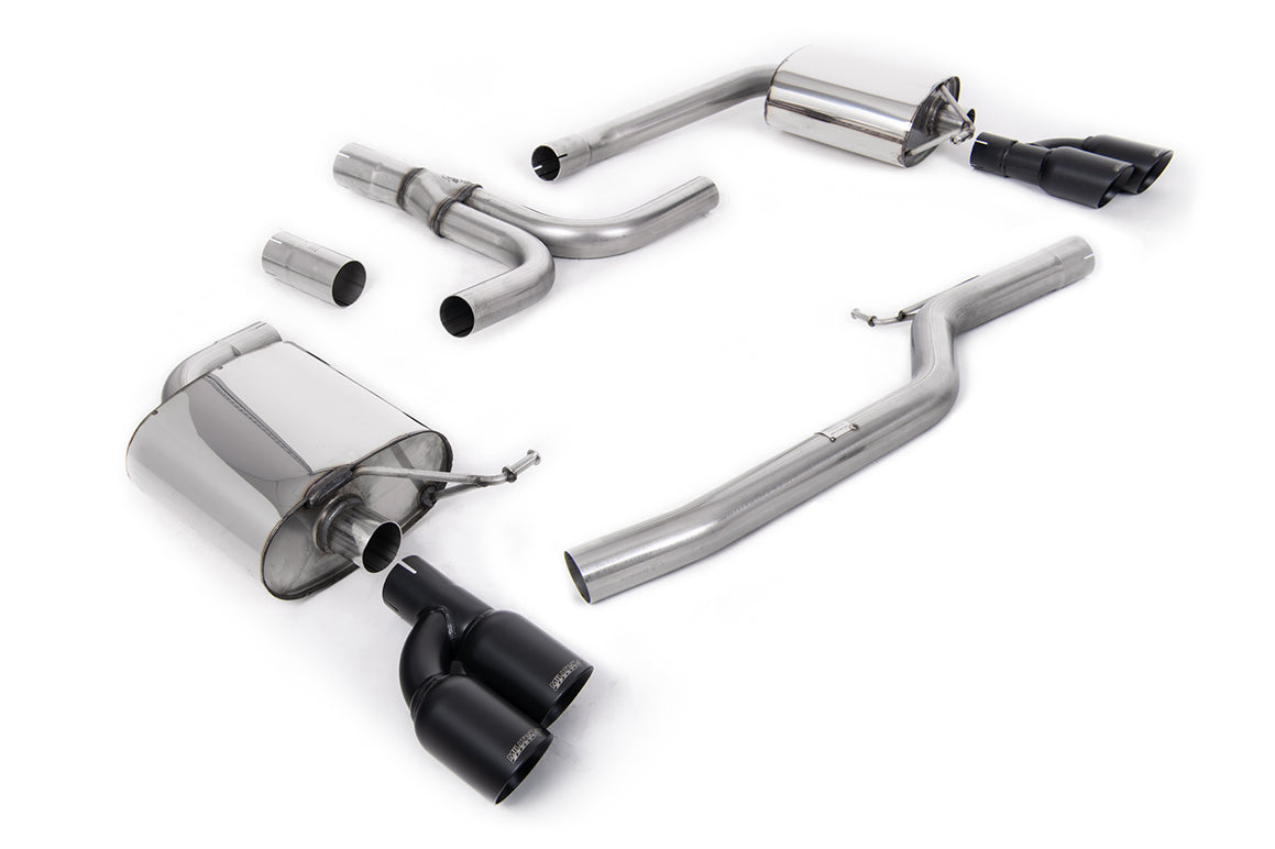 Milltek Sport - Cat Back Exhaust (Multiple Options) Audi A5 B8 (8T) 3.0 TDi (DPF) Coupe & Cabriolet