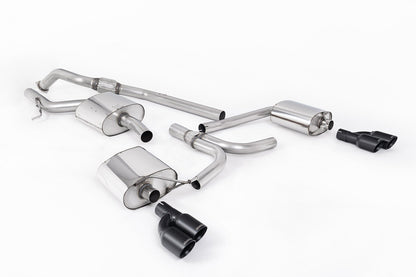Milltek Sport - Cat Back Exhaust (Multiple Options) Audi A4 B8 2.0TFSI S Line (2WD and quattro Tiptronic-only)