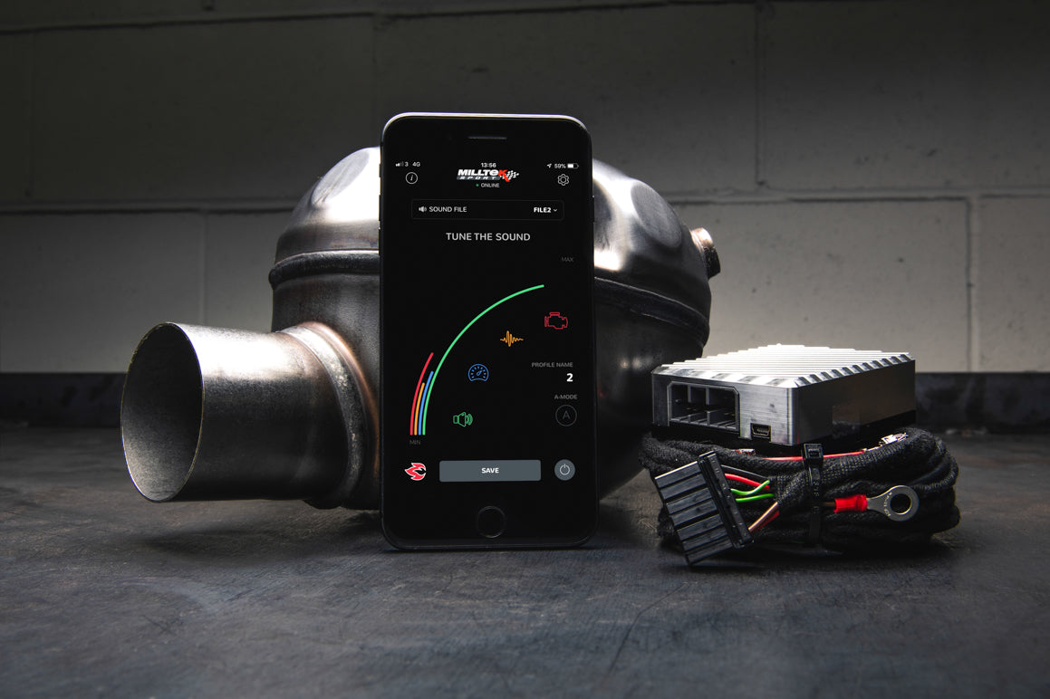 Milltek Active Sound Control - V2 with 8 Selectable Sound Files - Audi Models