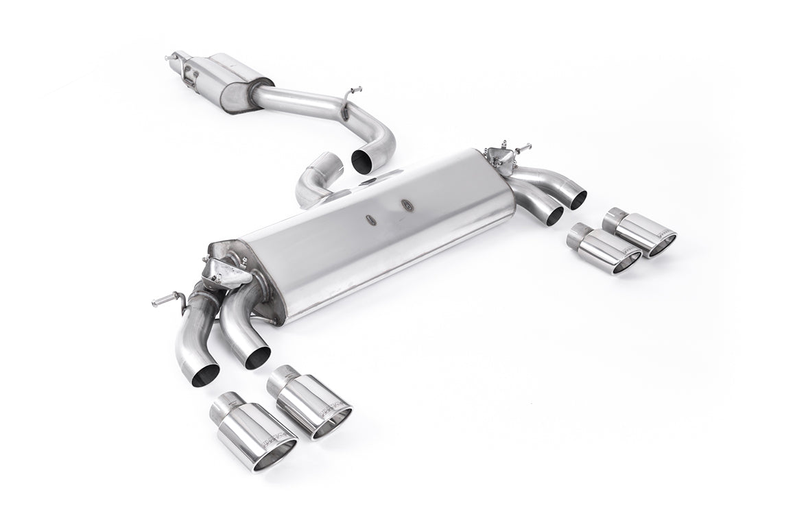 Milltek Sport - GPF Back Exhaust (Multiple Options) - Audi S3 8V / 8V2 (WITH GPF) 3 DOOR MODEL