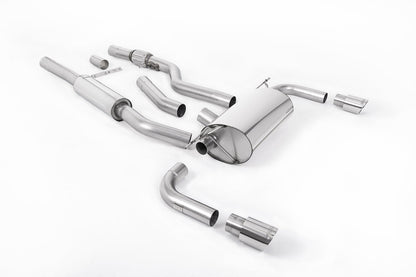 Milltek Sport - Cat Back Exhaust (Multiple Options) BMW 4 Series 428i F32 (MANUAL GEARBOX ONLY)