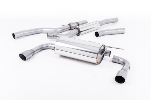 Milltek Sport Cat-Back Exhaust for BMW 4 Series F32 428i Coupe (2014-2020)  435i-Style Dual-Outlet, Resonated, Titanium Tips  Automatic N20 Only, No Tow Bar  Requires 435i M Sport Rear Valance  SSXBM1021
