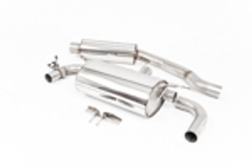 Milltek Cat-Back/GPF-Back Stainless Steel Exhaust, Resonated with Polished GT-90 Tips for BMW M240i Coupe (F22 LCI OPF/GPF) 20192020  SSXBM1101