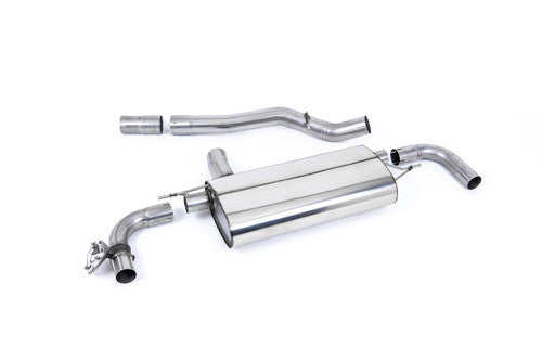 Milltek Sport Rear Exhaust OPF/GPF-Back (PPF-Back) for BMW M135i xDrive F40 2019-on – Axle-Back/Backbox/Silencer Upgrade, T304 Stainless, GT-115 Ceramic Black Tips, UK-Made Performance for 1 Series 5-Door Hatchback