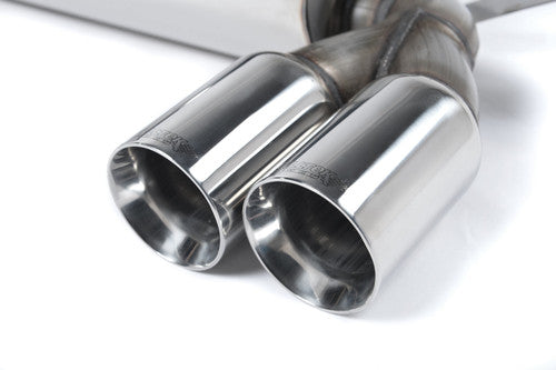 Milltek Sport Rear Exhaust Muffler/Back Box (Axle-Back) for BMW M3 CSL E46 2003–2007 – T304 Stainless Tail Silencer – Direct Bolt-On to OEM Centre Section – Performance Upgrade – Part SSXBM934_1 – UK Made