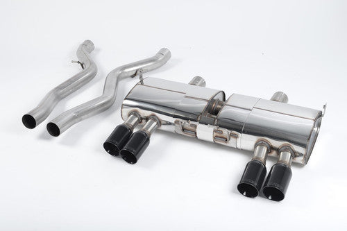 Milltek Sport Cat-Back Exhaust for BMW M3 E90 4.0 V8 (S65) 20072011  Cerakote Black Tips, Stainless Steel  Saloon/Sedan  SSXBM941