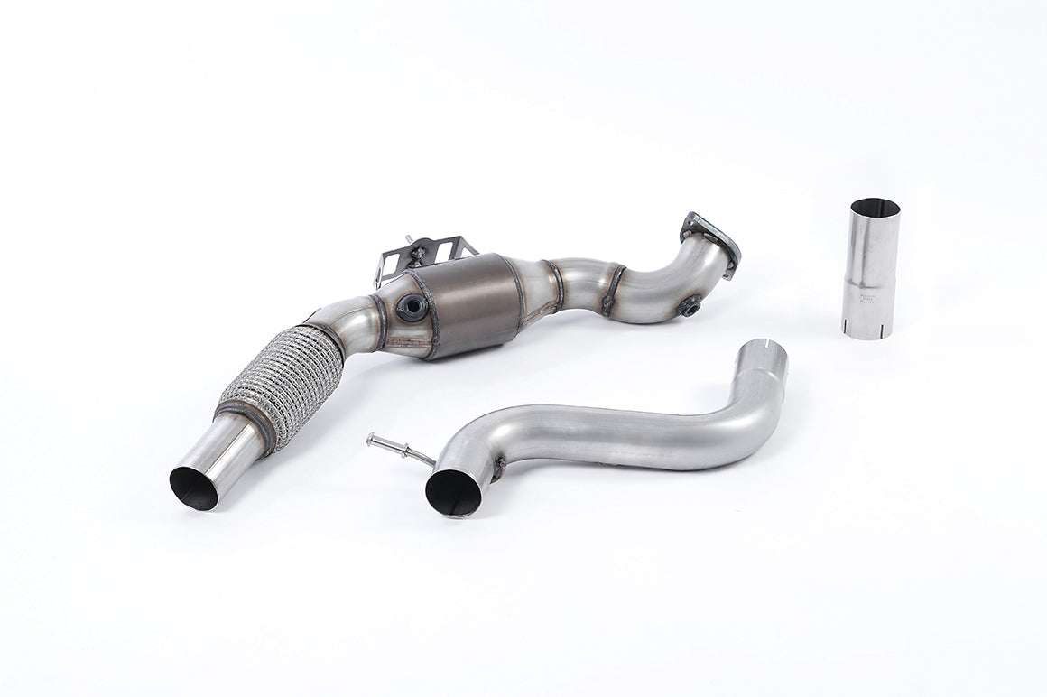 Milltek Sport - Downpipe with Decat or Sports Cat - Ford Mustang MK6 Fastback (S550 & S650) 2.3 EcoBoost