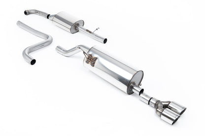 Milltek Sport - Cat Back Exhaust (Multiple Options) MK8 Fiesta 1.0 EcoBoost St Line (None GPF)