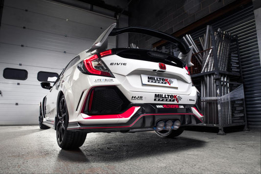 Milltek Sport - Honda Civic Type R FK8 (Non OPF/GPF Models) Cat-back Exhaust (Multiple Options)