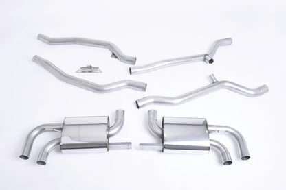 Milltek Sport - Porsche Cayenne 958 Turbo 4.8 V8 (Pre-Facelift) Cat Back Exhaust System (Multiple Options)
