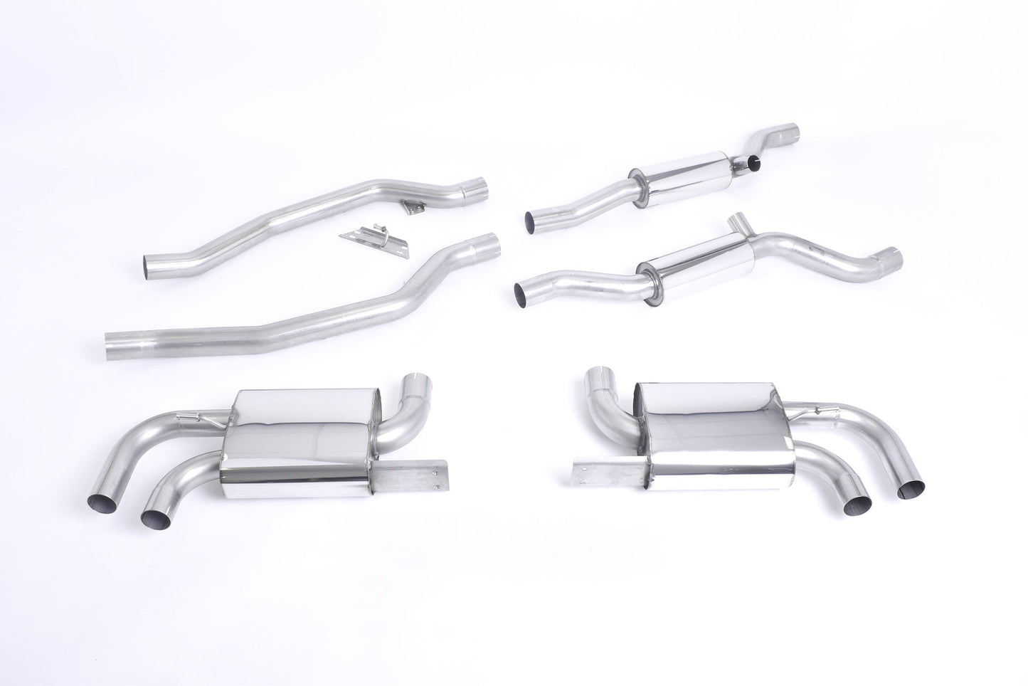 Milltek Sport - Porsche Cayenne 958 Turbo 4.8 V8 (Pre-Facelift) Cat Back Exhaust System (Multiple Options)