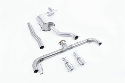 Milltek Sport - Volkswagen Scirocco R Cat Back Exhaust - Multiple Options