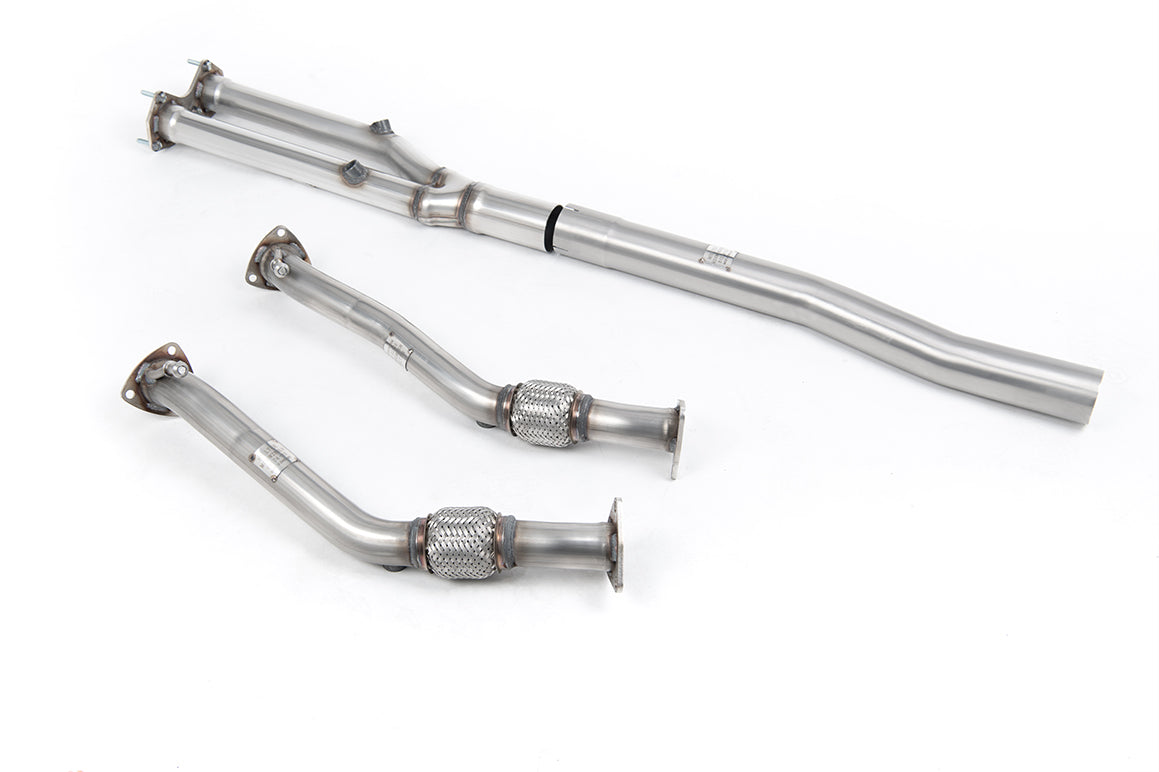 Milltek Sport - Downpipe with Decat & Sports Cat - VW Golf MK5 R32 V6