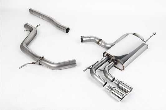 Milltek Sport - Cat Back Exhaust (None Resonated) - VW Golf MK5 GT 2.0 TDi