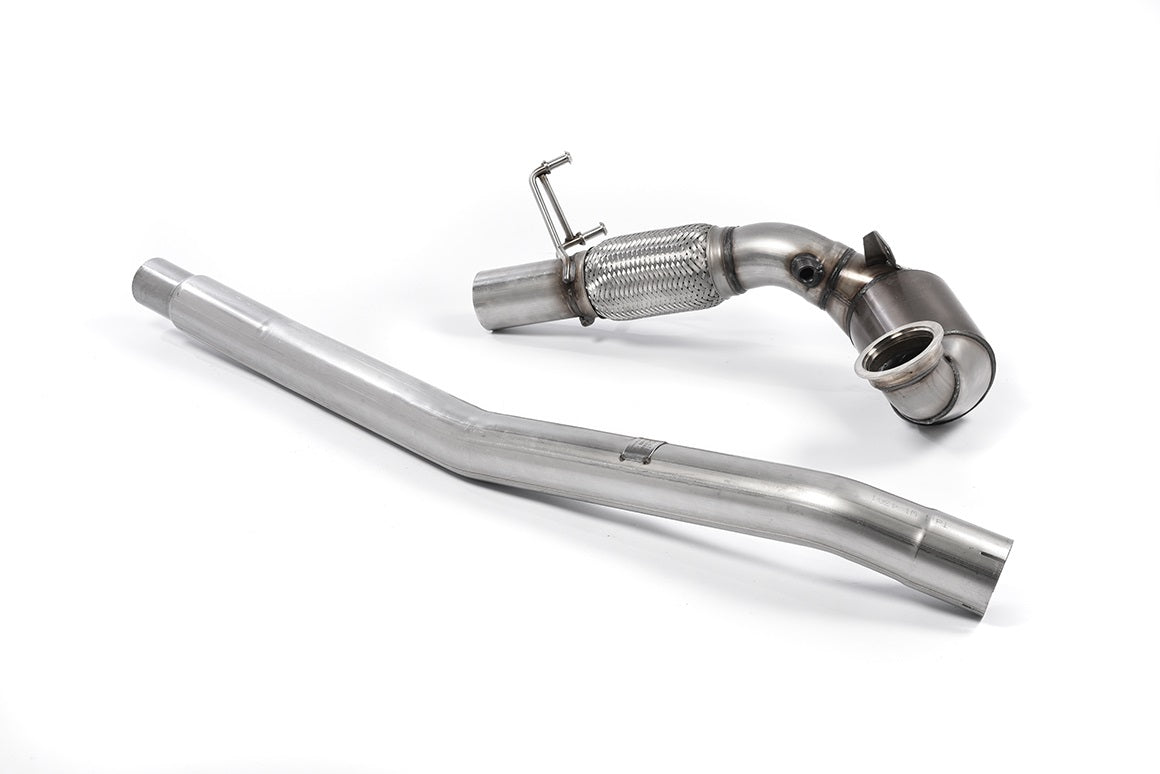 Milltek Sport - Downpipe (With or without Cat) Golf MK7/7.5 GTi (Performance Pack / Clubsport / Clubsport S)