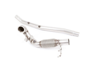 Milltek Sport - Downpipe (With Sports cat or Decat & GPF Delete) - VW/Audi/Seat/Cupra MQB Models With GPF