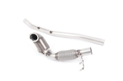 Milltek Sport - Downpipe (With Sports cat or Decat & GPF Delete) - VW/Audi/Seat/Cupra MQB Models With GPF