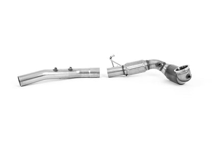 Milltek Sport - Seat Leon Cupra Leon 2.0TSI 245ps MQB Evo (OPF/GPF Models) Downpipe with Sports Cat or Decat (& GPF Bypass)