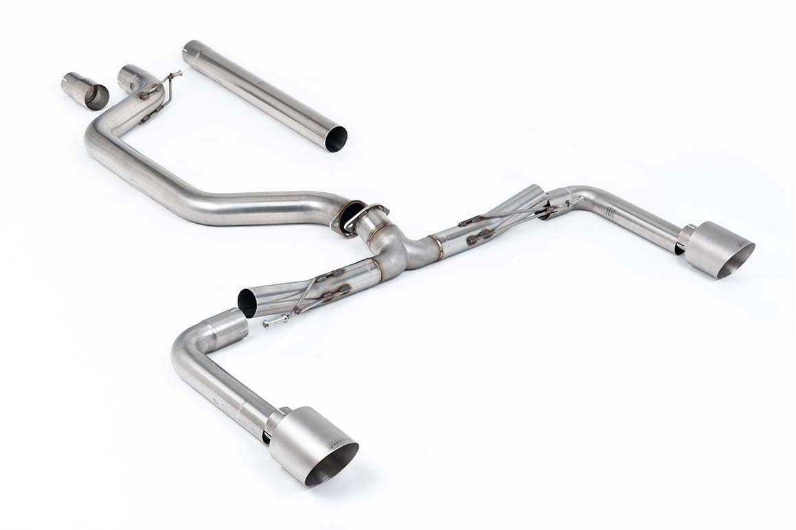 Milltek Sport - VW Golf MK8 & MK8.5 GTi Clubsport - GPF Back Exhaust System (Multiple Options) (Copy)