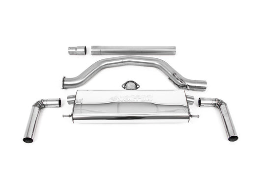 Milltek Sport - VW Golf MK8 & MK8.5 GTi (245 & 265ps) GPF Back Exhaust System (Multiple Options)