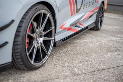 Maxton Design - Side Skirts Diffusers V.3 Ford Fiesta Mk8 ST / ST-Line