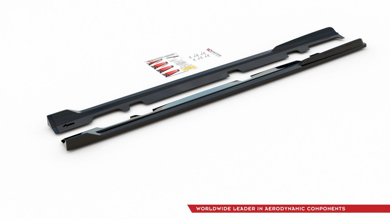 Maxton Design - Side Skirts Diffusers V.3 Ford Fiesta Mk8 ST / ST-Line