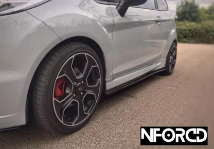 Ford Fiesta ST180/ST Mk7 & Mk7.5 (2013-2017) KSB Gloss Black ABS Body/Lip Kit - Front Splitter/Chin Spoiler, Side Skirts/Sill Covers & Extensions - Facelift Aero Pack - UK Made, Fixings Included