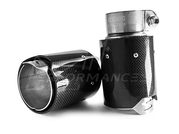 Stone Exhaust BMW M3/M4 S55 F80 F82 Valved Performance Catback Exhaust - OEM Integrated Valve, ECU Controlled, No Drone - AP507