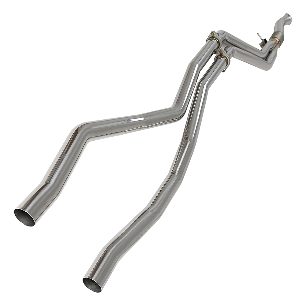 Stone Exhaust BMW M2 F87 N55 Valved Cat-Back Performance Exhaust | Switchable Flap/Valvetronic Sports System, Rear Section + Mid-Pipe Catback Muffler/Back Box Upgrade | OEM Valve Control, OPF/GPF Compatible | AP519