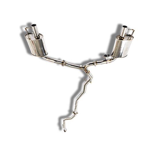 Stone Exhaust Cat-Back Valvetronic Valved Exhaust System for Mercedes-Benz C-Class W205 S205 C205 (M274/M264) â€“ C200 C250 C300 | MP505S