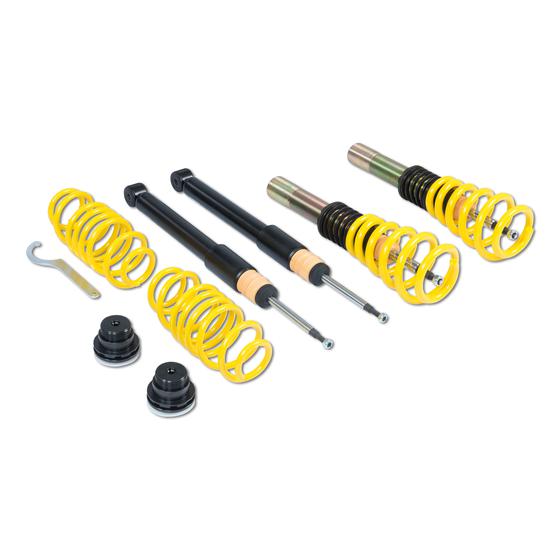 ST X Coilovers by KW Automotive for Audi A4 B8 (8K) & A7 C7 (4G) incl Quattro – Height Adjustable Lowering Suspension Kit | Coilover Shocks & Springs | Fast Road Stance – ST Suspension 13210078
