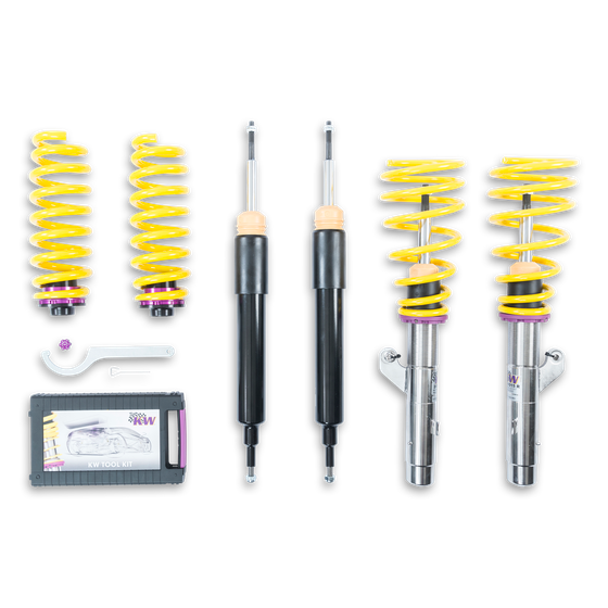 ST Suspensions ST X Coilovers for Audi A6 C7 4G (2012-2018) - Height Adjustable 35-65mm Lowering/Drop Kit, Shocks & Springs Set - Fits Saloon & Avant, FWD & Quattro - KW Engineered - PN 1321000B