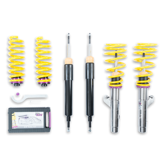 ST Suspensions ST X Coilovers for Audi A6 C7 4G (2012-2018) - Height Adjustable 35-65mm Lowering/Drop Kit, Shocks & Springs Set - Fits Saloon & Avant, FWD & Quattro - KW Engineered - PN 1321000B