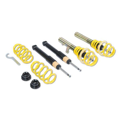 ST Suspension ST X Coilover Kit (13210040) for Audi A3 8P Quattro 20062013 & VW Golf Mk6 R / R32 20082013  Height Adjustable, 54.6 mm Front Clamp, 565 mm Lowering