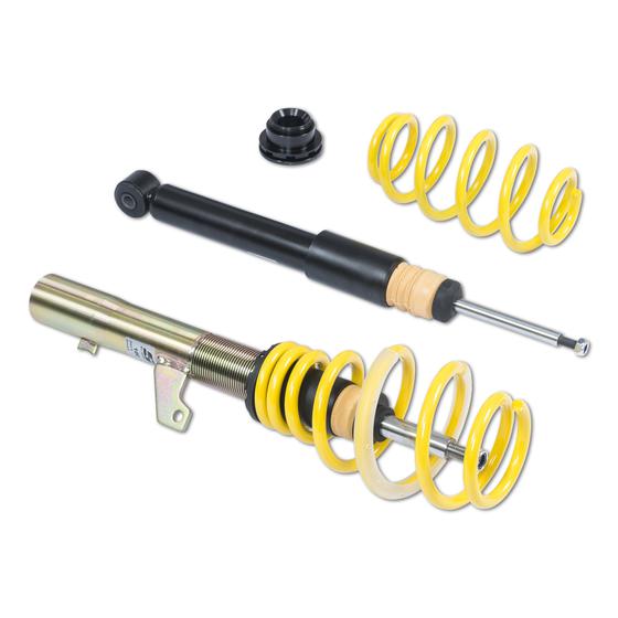 ST Suspension ST X Coilover Kit (13210040) for Audi A3 8P Quattro 20062013 & VW Golf Mk6 R / R32 20082013  Height Adjustable, 54.6 mm Front Clamp, 565 mm Lowering