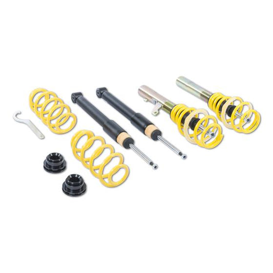 ST Suspension ST X Coilovers for VW Volkswagen Tiguan MK1 5N - Height Adjustable Coilover Suspension Lowering Kit 35-65mm, 54.6mm Front Strut Clamp, KW Technology Shocks & Springs - Part No. 13280077