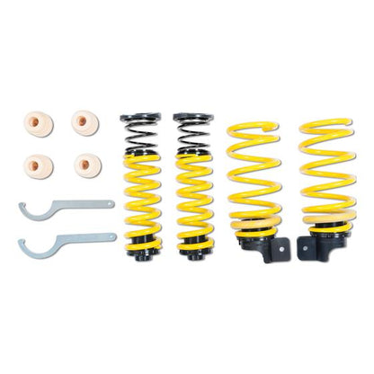ST Suspensions BMW F80/F82/F83/F87 (F8X) HAS Adjustable Lowering Springs Kit - M2, M2 Competition, M2 CS, M3, M4, M4 CS, M4 GTS - Front & Rear Height Adjustable, Retains OEM EDC - 273200AN