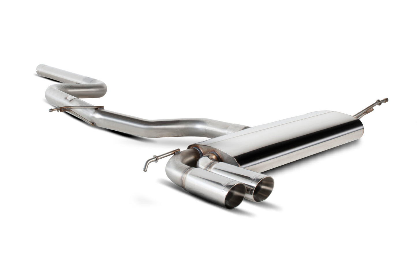 Scorpion VW Scirocco 1.4/2.0TSI & 2.0TDI (08-15) Non-Resonated Cat-Back Exhaust - SVWS033