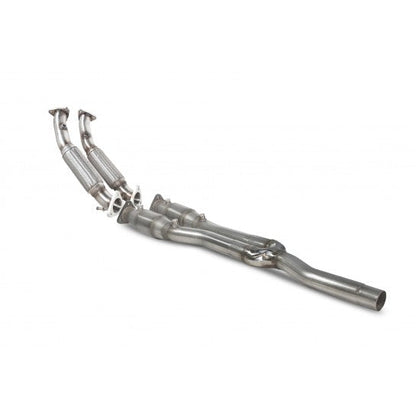Scorpion Exhausts - Volkswagen Golf MK5 R32 - Twin Downpipe Section (With or without cat)