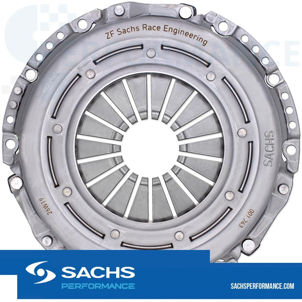 Sachs Performance Organic Clutch Kit - BMW F20/F21 M135i, F30/F31/F34 320i 328i 335i, F32/F33/F36 435i, X1 E84 & X3 F25 20iX - 240mm 540Nm - Direct-Fit with OE Flywheel - Manual - 001243.999532C