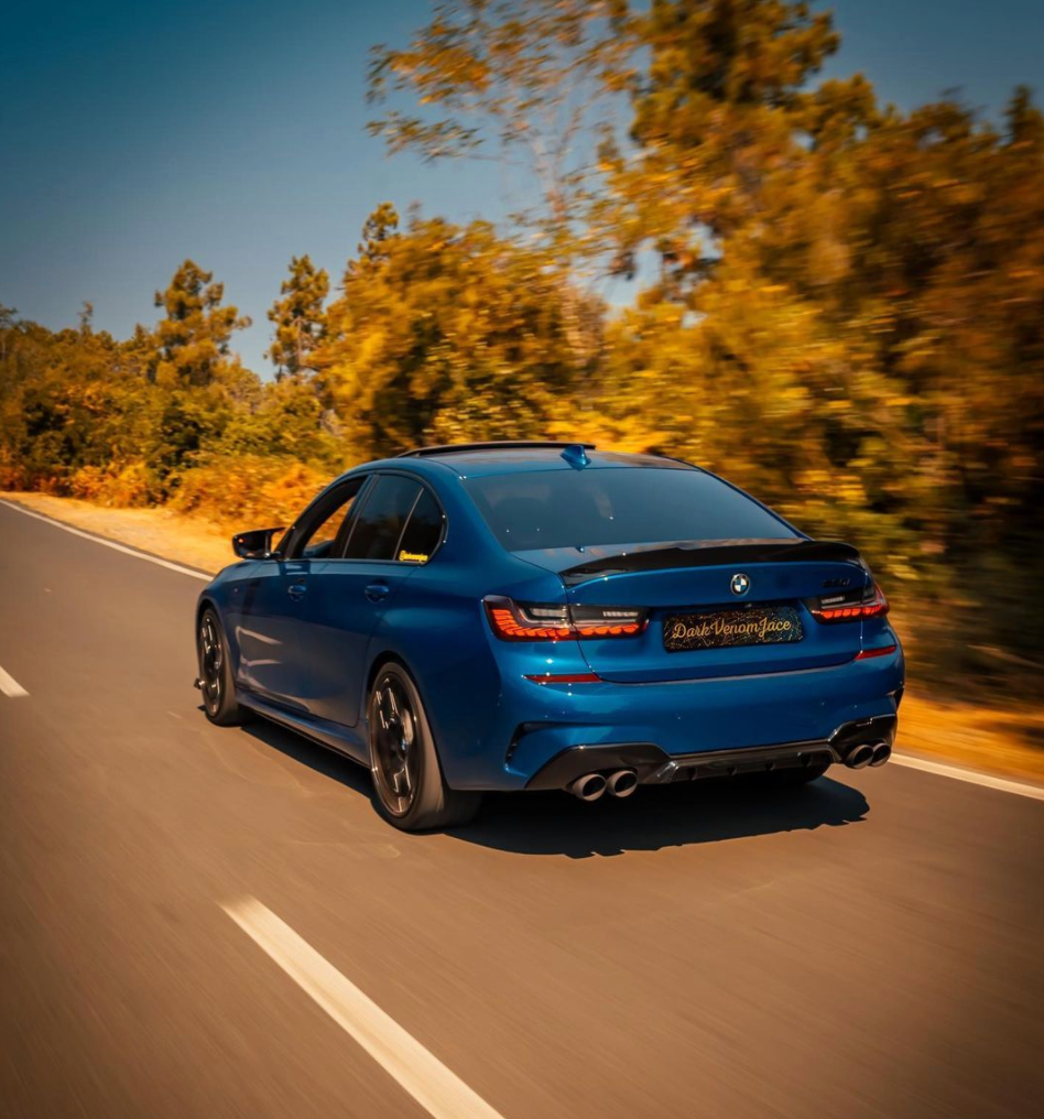 BMW G20 3 SERIES GLOSS BLACK SPOILER - DUCKTAIL PS STYLE