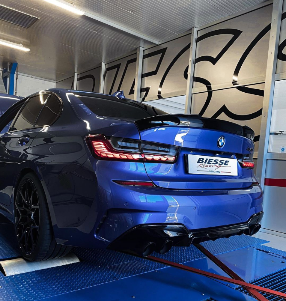 BMW G20 3 SERIES GLOSS BLACK SPOILER - DUCKTAIL PS STYLE