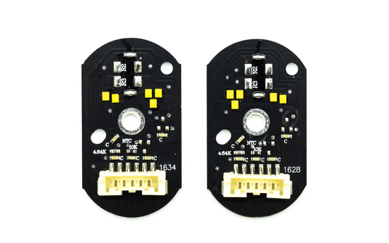 BMW M5 F90 Pre-LCI/Pre-Facelift Amber/Yellow DRL LED Boards 2016–2020 – Angel Eyes/Halo/Corona Rings Headlight DRL Modules – CSL/M5 CS Inspired Laserlight Retrofit Kit (Pair)