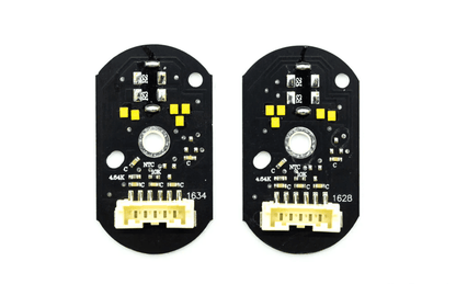 BMW M5 F90 Pre-LCI/Pre-Facelift Amber/Yellow DRL LED Boards 2016–2020 – Angel Eyes/Halo/Corona Rings Headlight DRL Modules – CSL/M5 CS Inspired Laserlight Retrofit Kit (Pair)