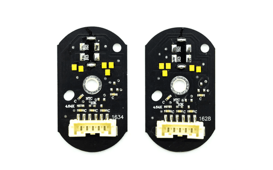 BMW M5 F90 Pre-LCI/Pre-Facelift Amber/Yellow DRL LED Boards 2016–2020 – Angel Eyes/Halo/Corona Rings Headlight DRL Modules – CSL/M5 CS Inspired Laserlight Retrofit Kit (Pair)